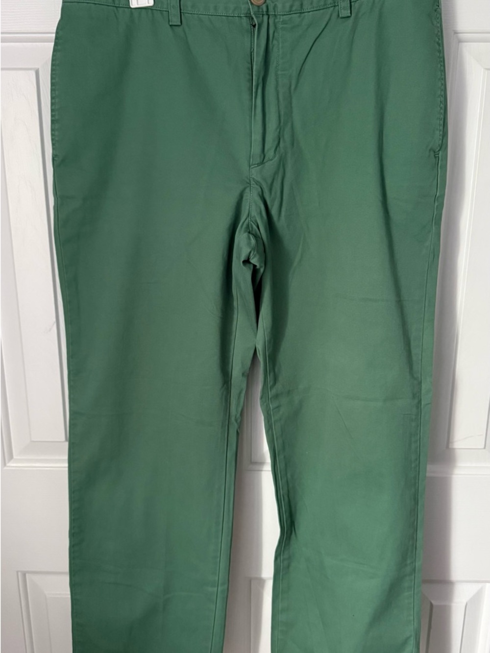 Vineyard Vines Men's Green Club Pants Size 30x32 Straight Leg Chino Cotton Blend